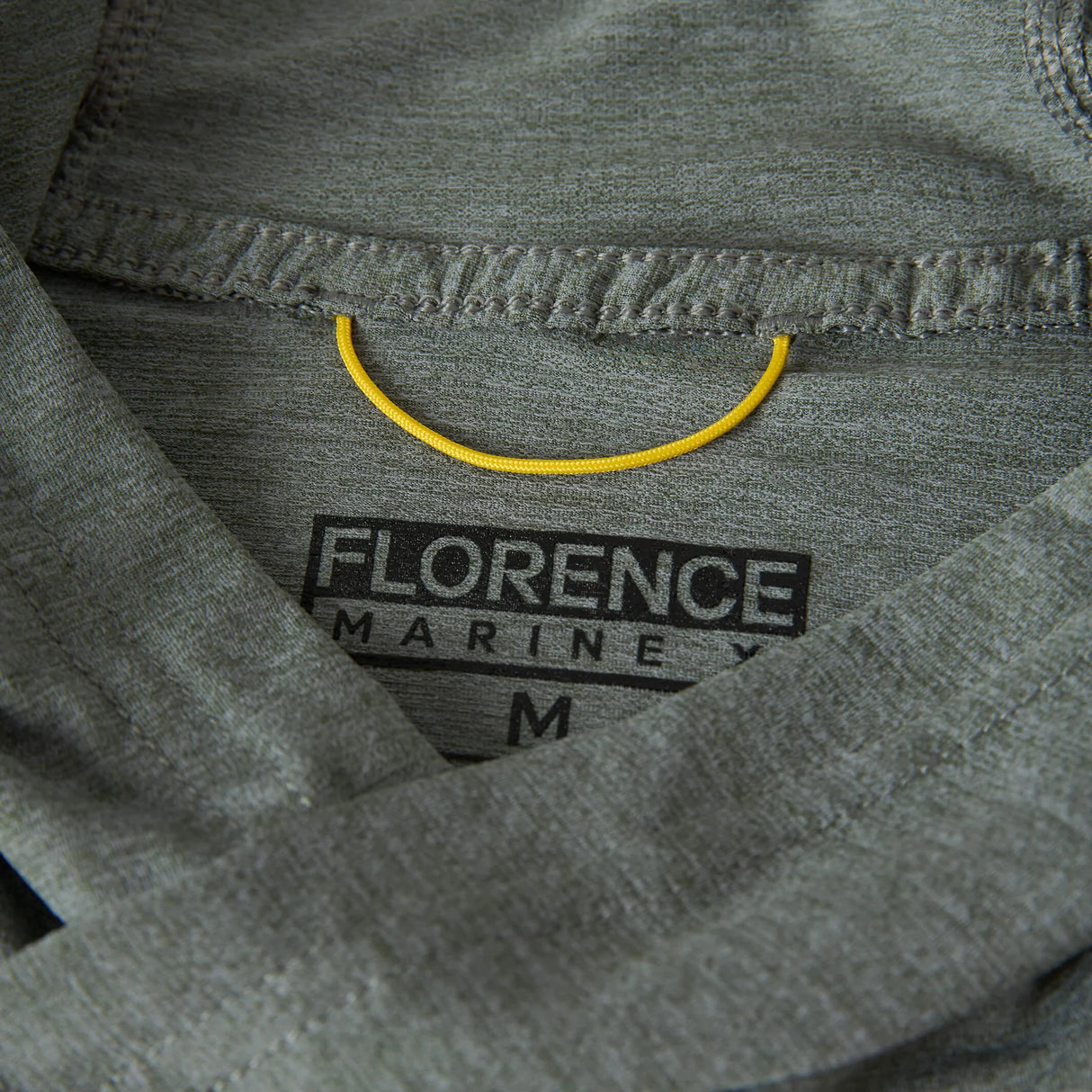 Florence Marine X Mens Airtex Long Sleeve Hooded Shirt