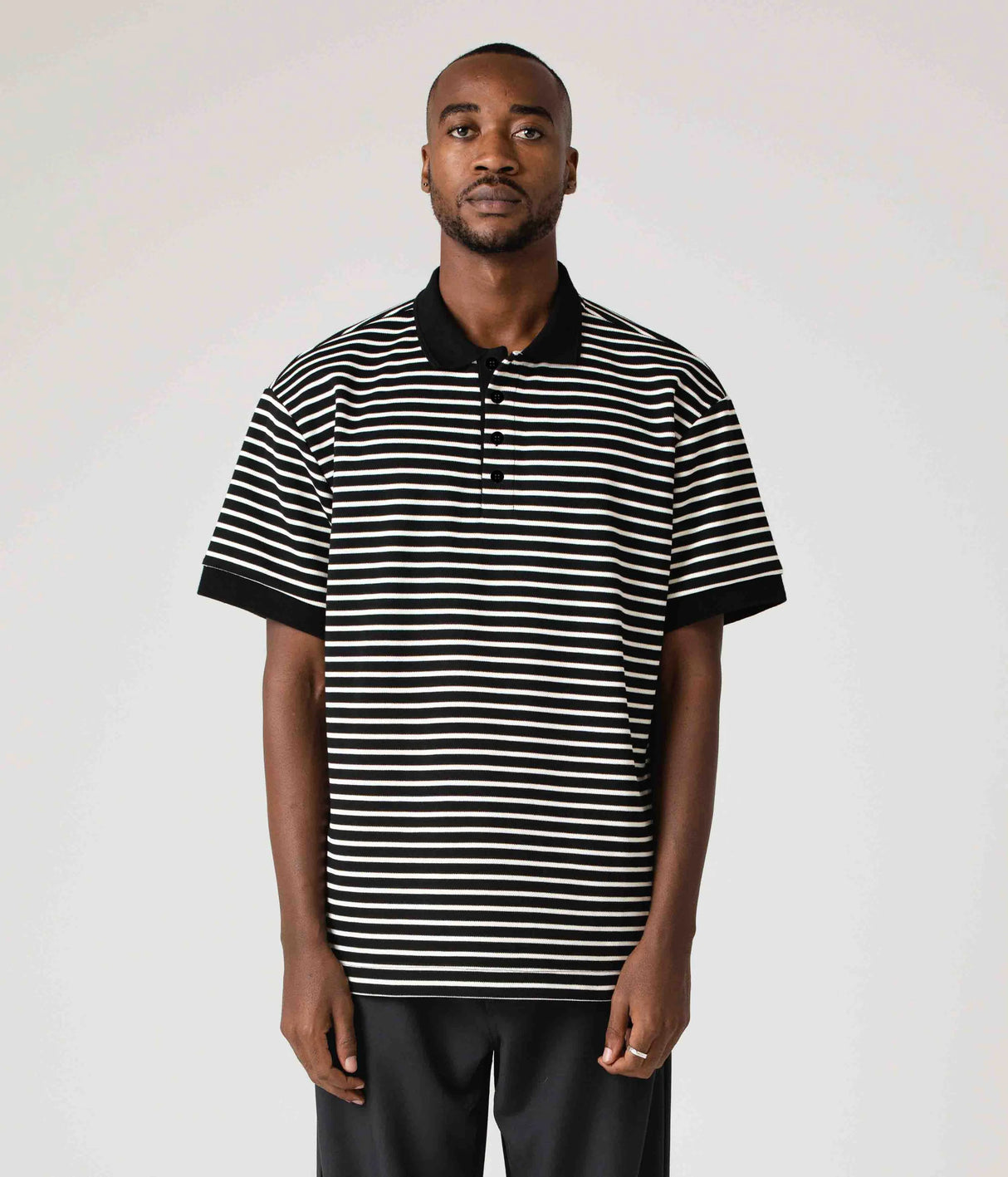 Former Uniform Striped SS Polo