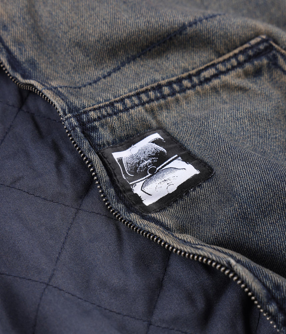Former Enigma Hooded Denim Jacket