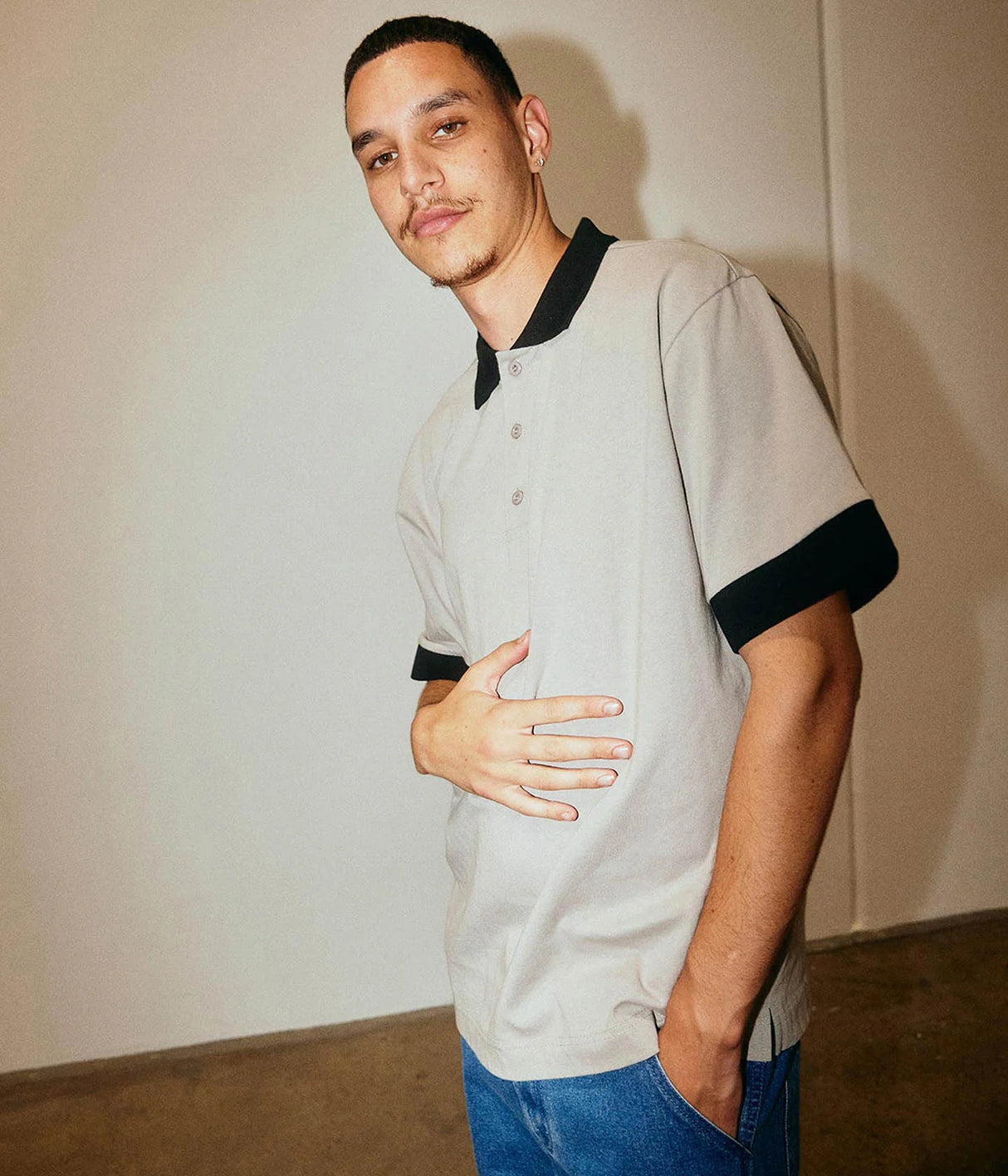 Former Uniform Short Sleeve Button Polo