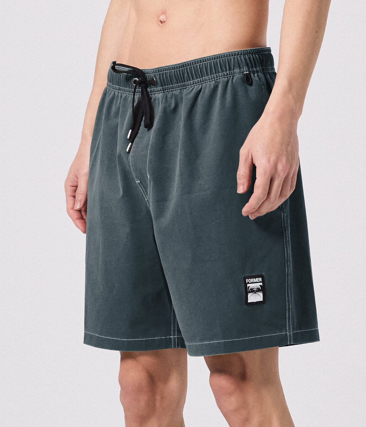 Former Swans Baggy 18" Swim Boardshorts