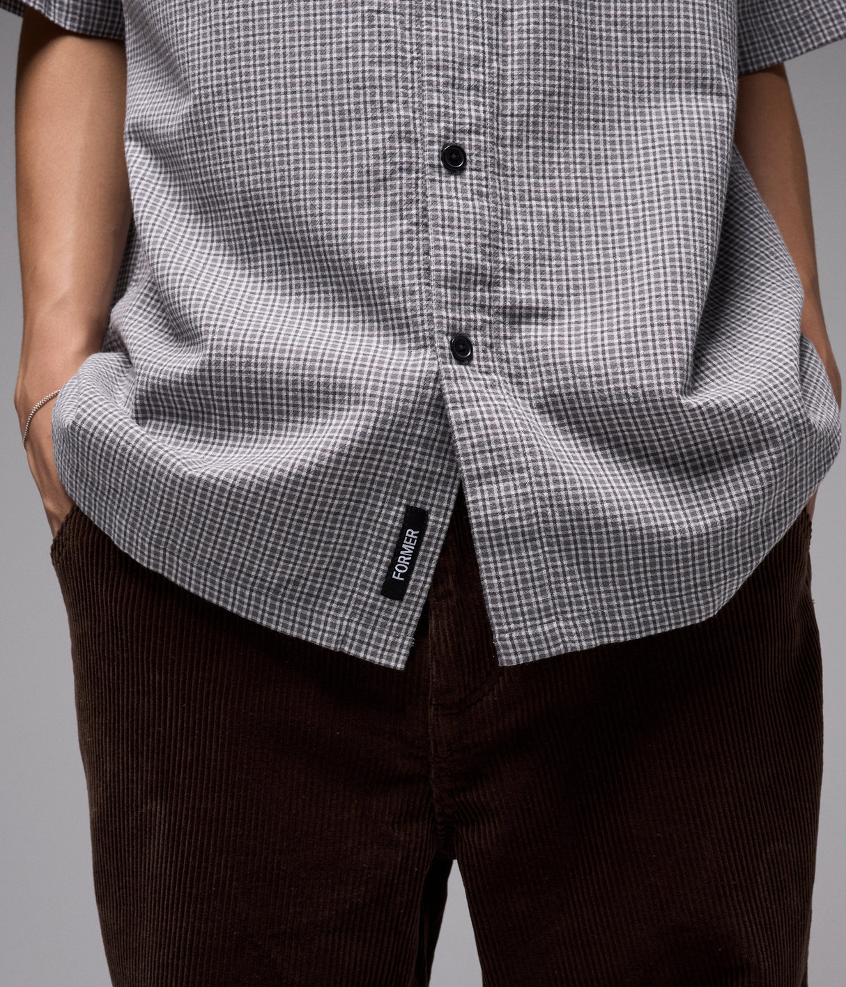 Former Vivian Check Short Sleeve Shirt