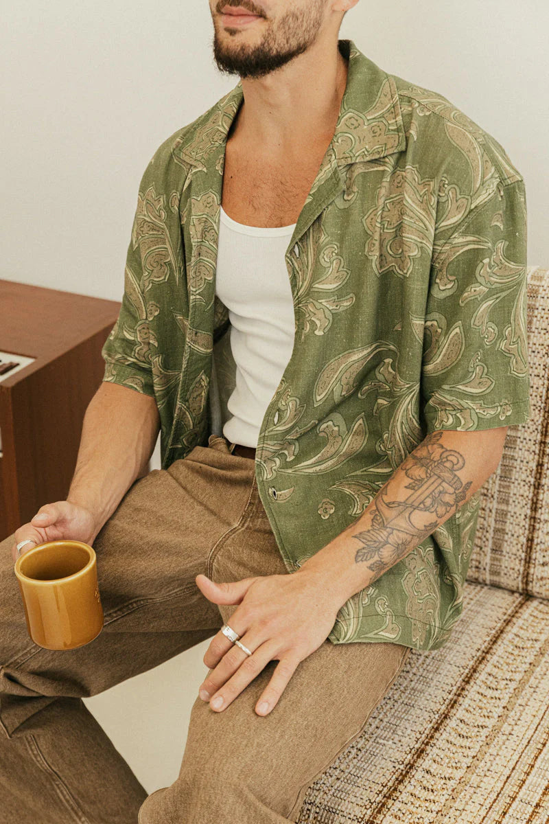 Rhythm Mens Astral Bloom SS Shirt