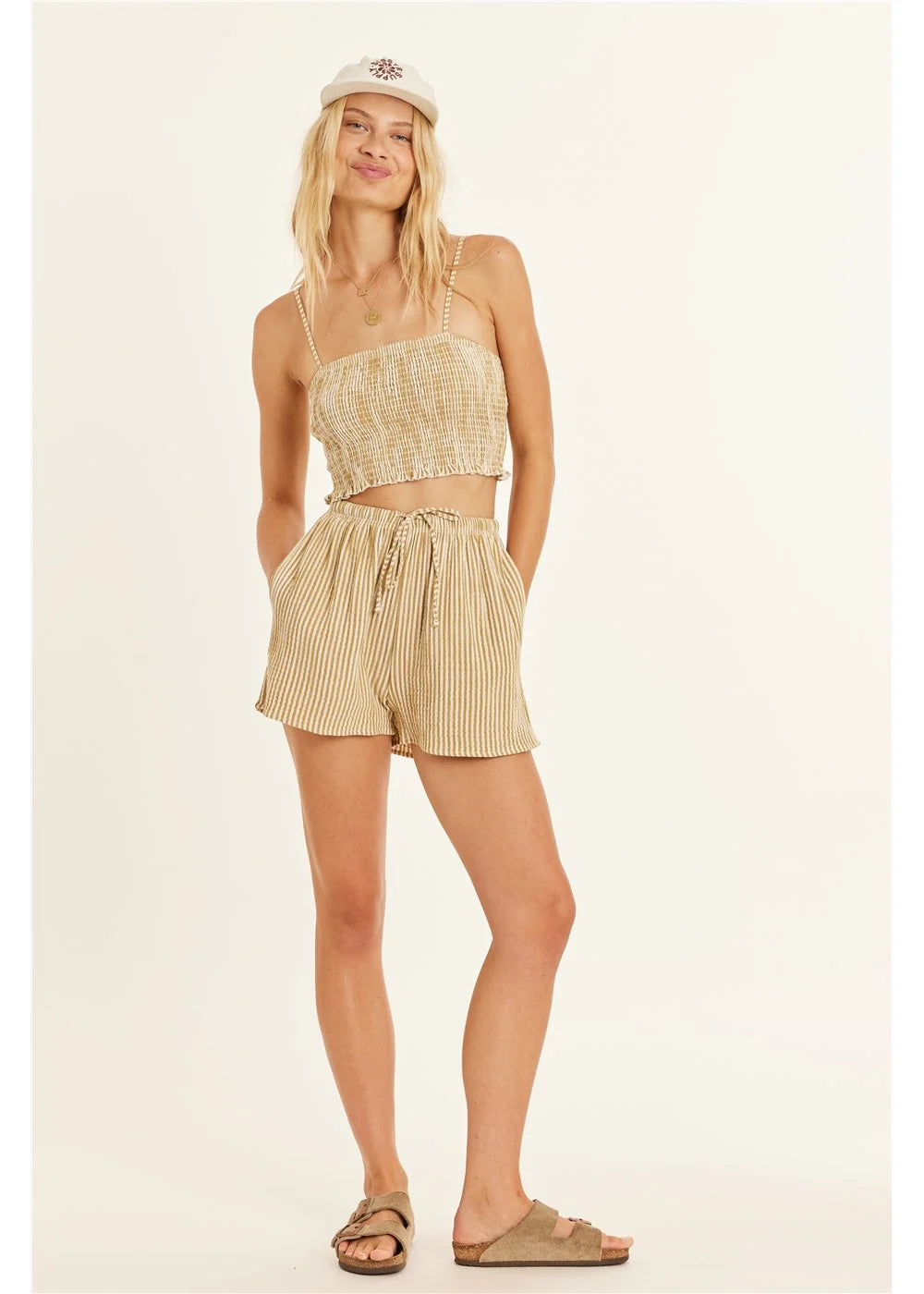 Sisstrevolution Peek Woven Tank