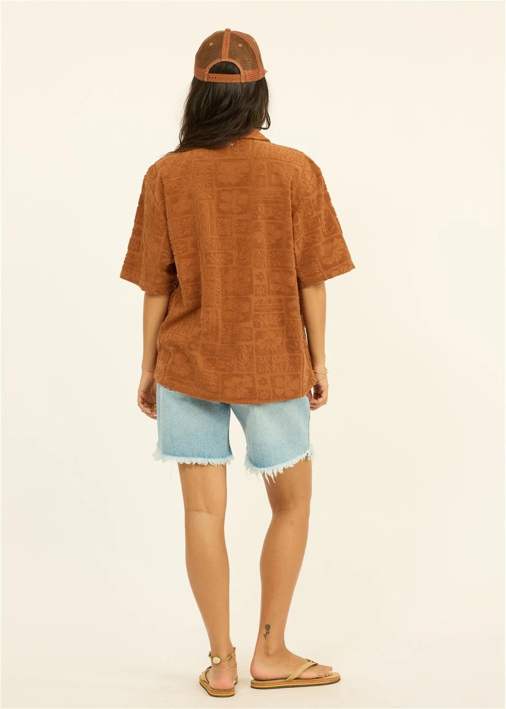 Sisstrevolution Swell Trip Terry S/S Knit Top