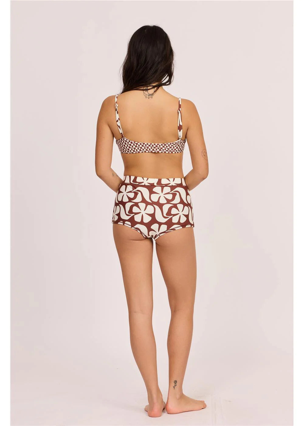 Sisstrevolution See Ya' Later High Waisted Bikini Short