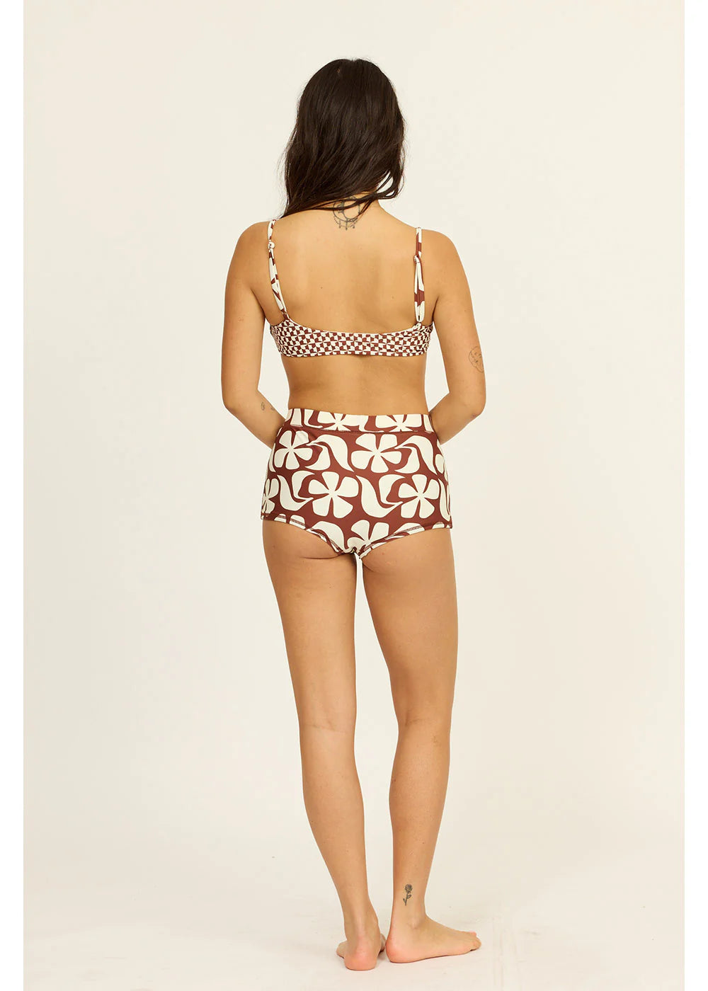 Sisstrevolution See Ya' Later Reversible Swim Top