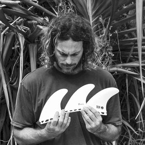 Captain Fin Co Wade Goodall Thruster Set (Single Tab - Futures)