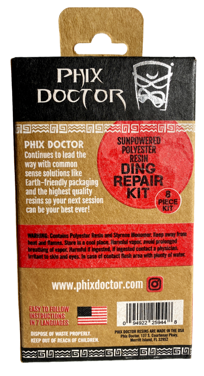 Phix Doctor Sun Powered Polyester Repair Kit 2.5oz