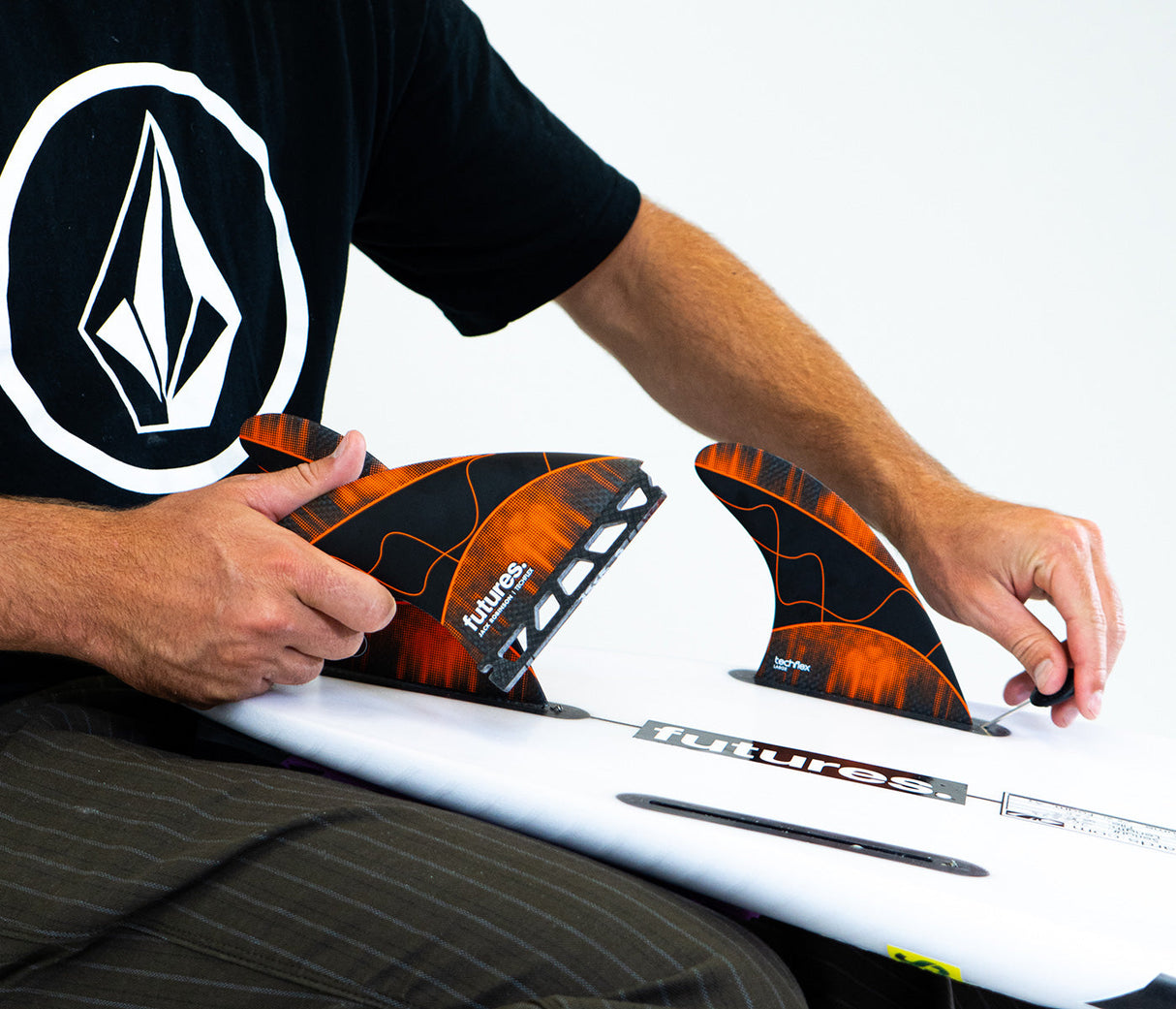 Futures Jack Robinson Signature Techflex Thruster Fin Set