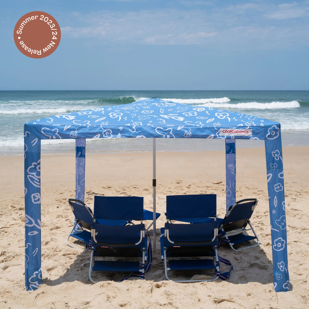 CoolCabana 5 Beach Cabana Tent Shade