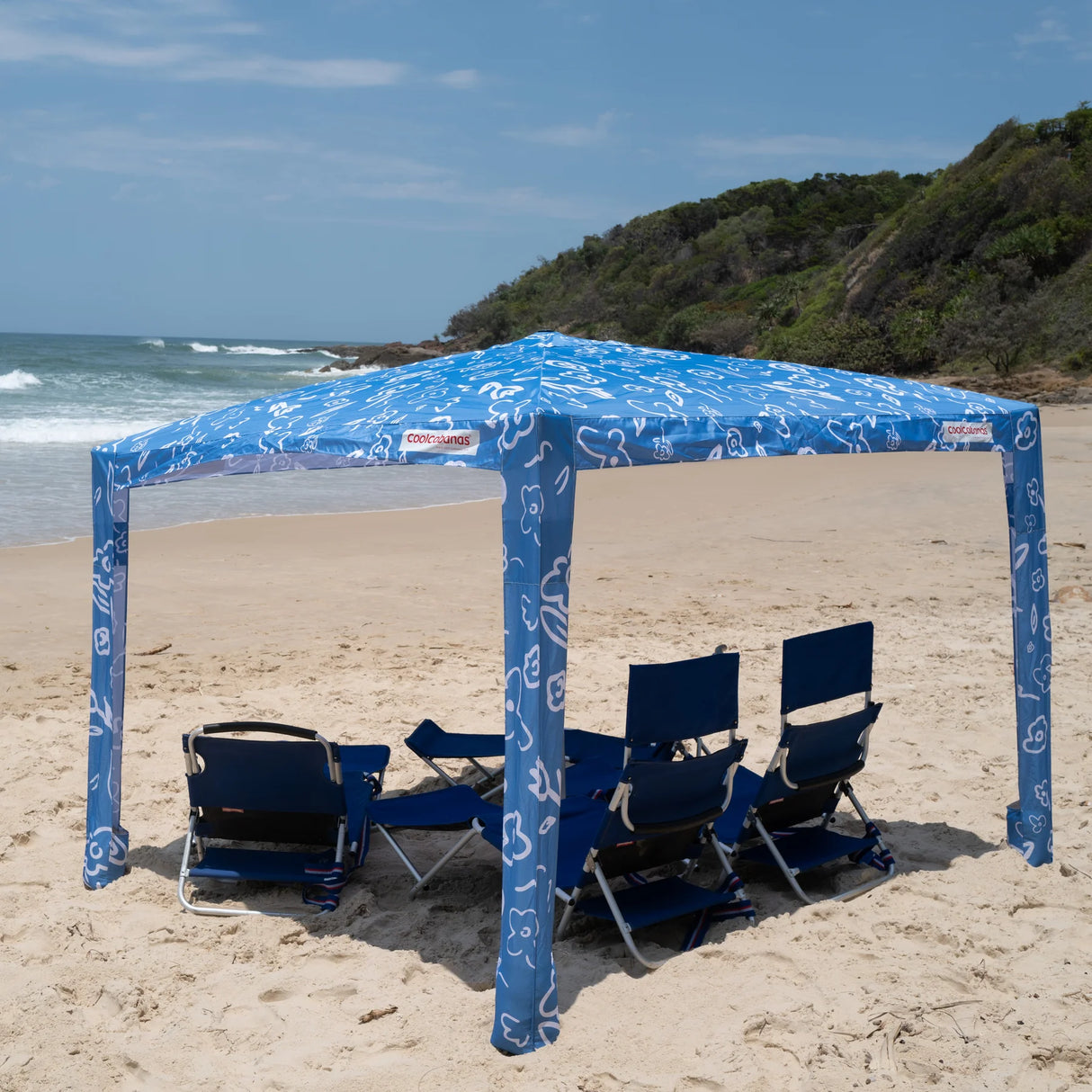 CoolCabana 5 Beach Cabana Tent Shade