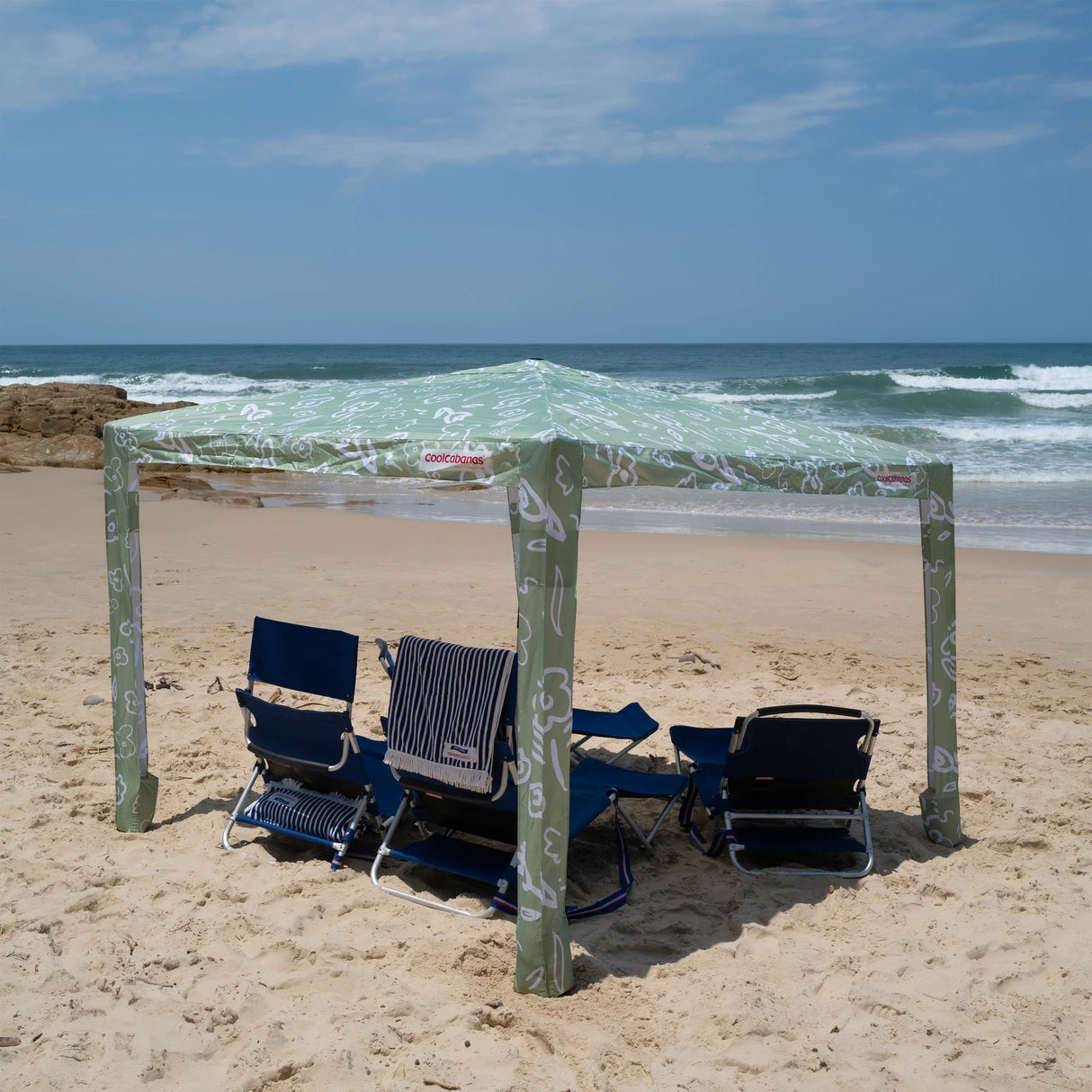 CoolCabana 5 Beach Cabana Tent Shade
