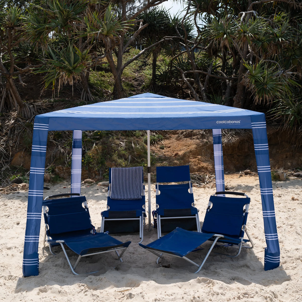 CoolCabana 5 Beach Cabana Tent Shade