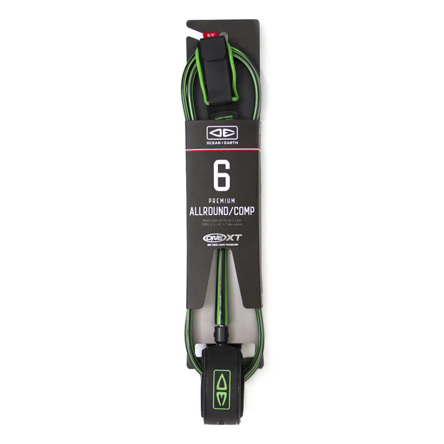 6ft Ocean & Earth All Round Comp One-XT Leash Leg Rope