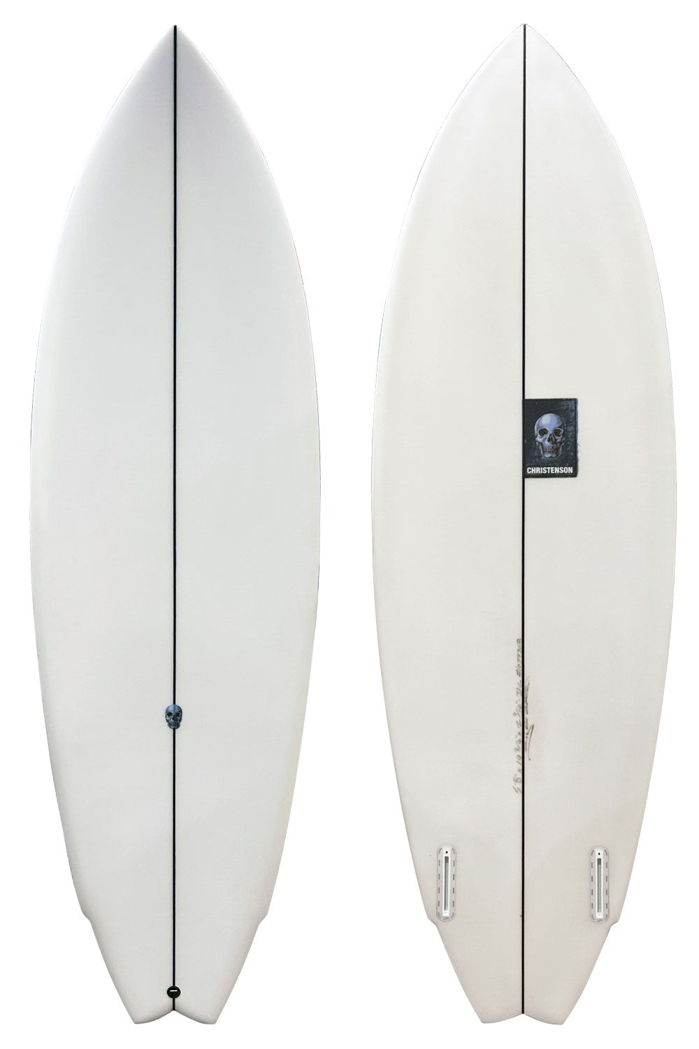 Chris Christenson Lane Splitter Swallow Tail Surfboard