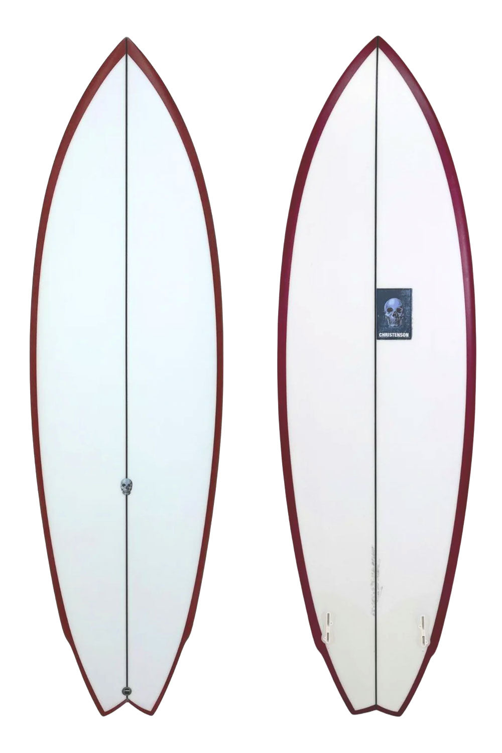 Chris Christenson Lane Splitter Swallow Tail Surfboard