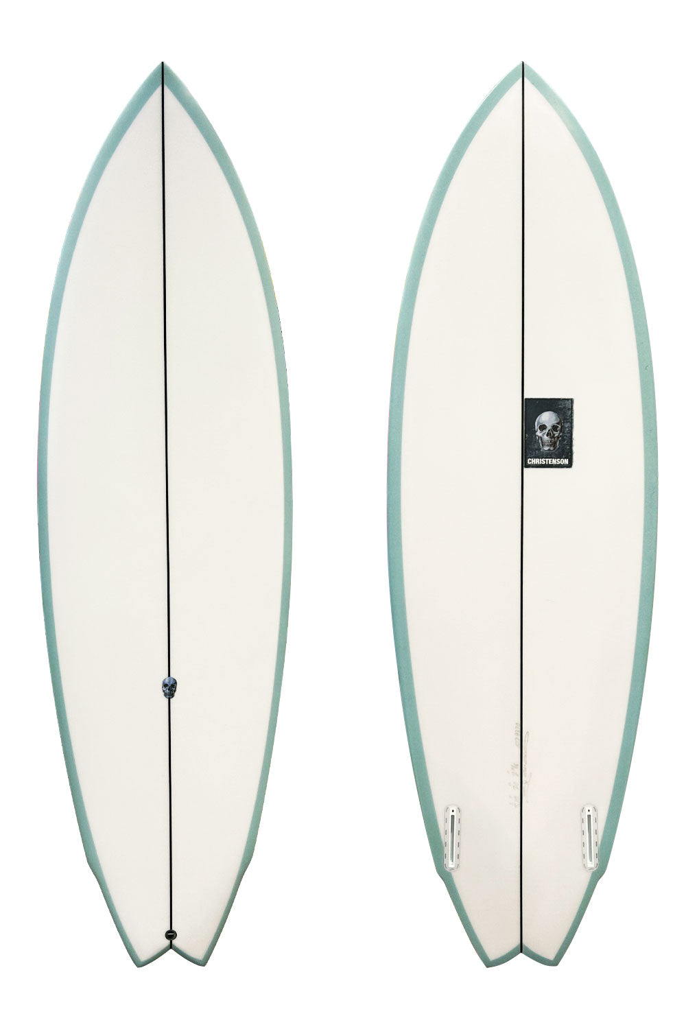 Chris Christenson Lane Splitter Swallow Tail Surfboard