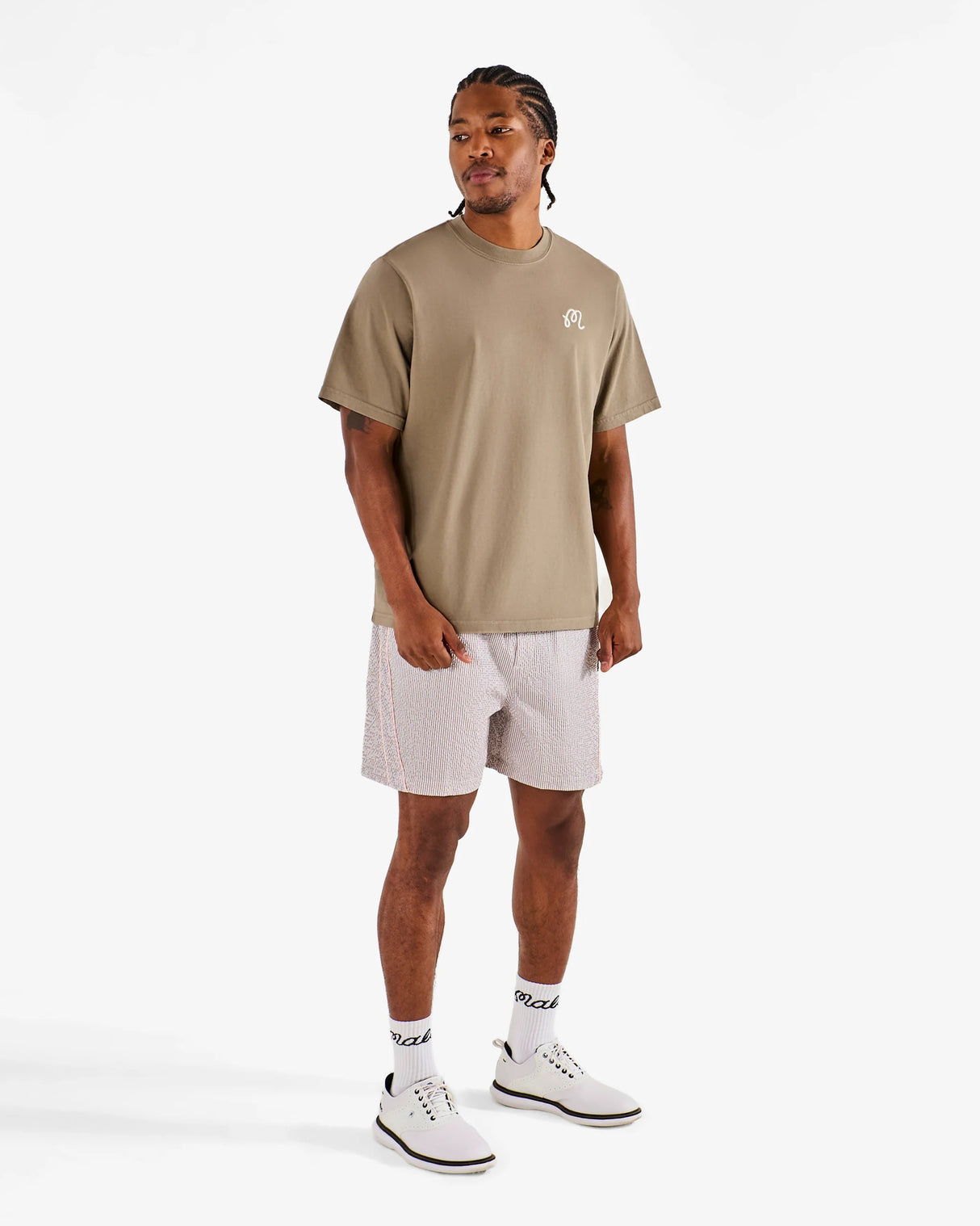 MALBON Bermuda Palms Tee