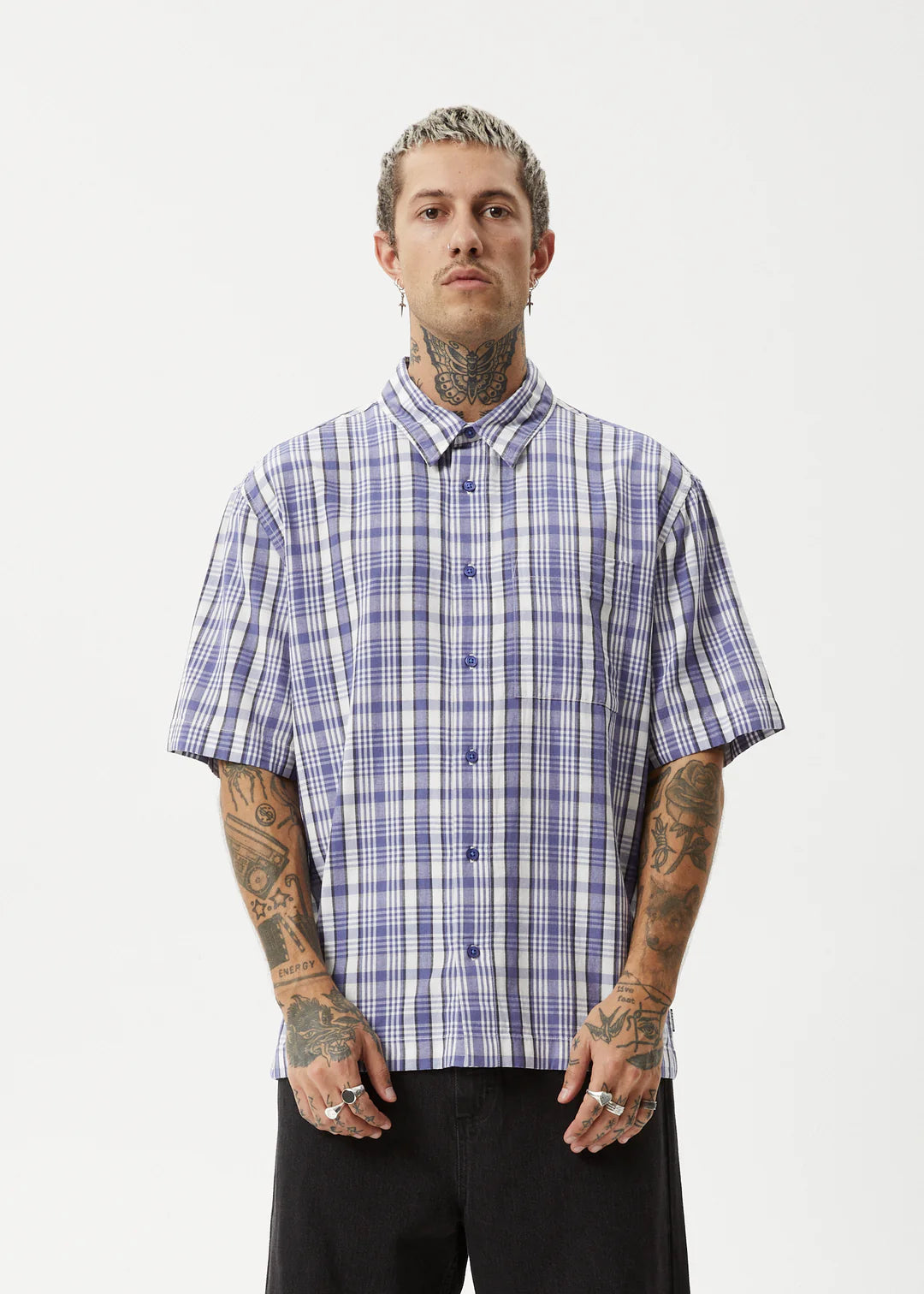 Afends Check Out Short Sleeve Shirt