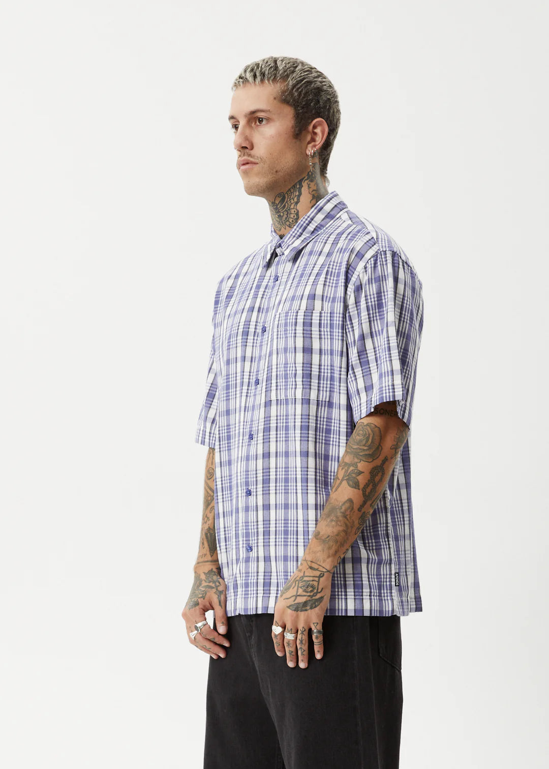 Afends Check Out Short Sleeve Shirt