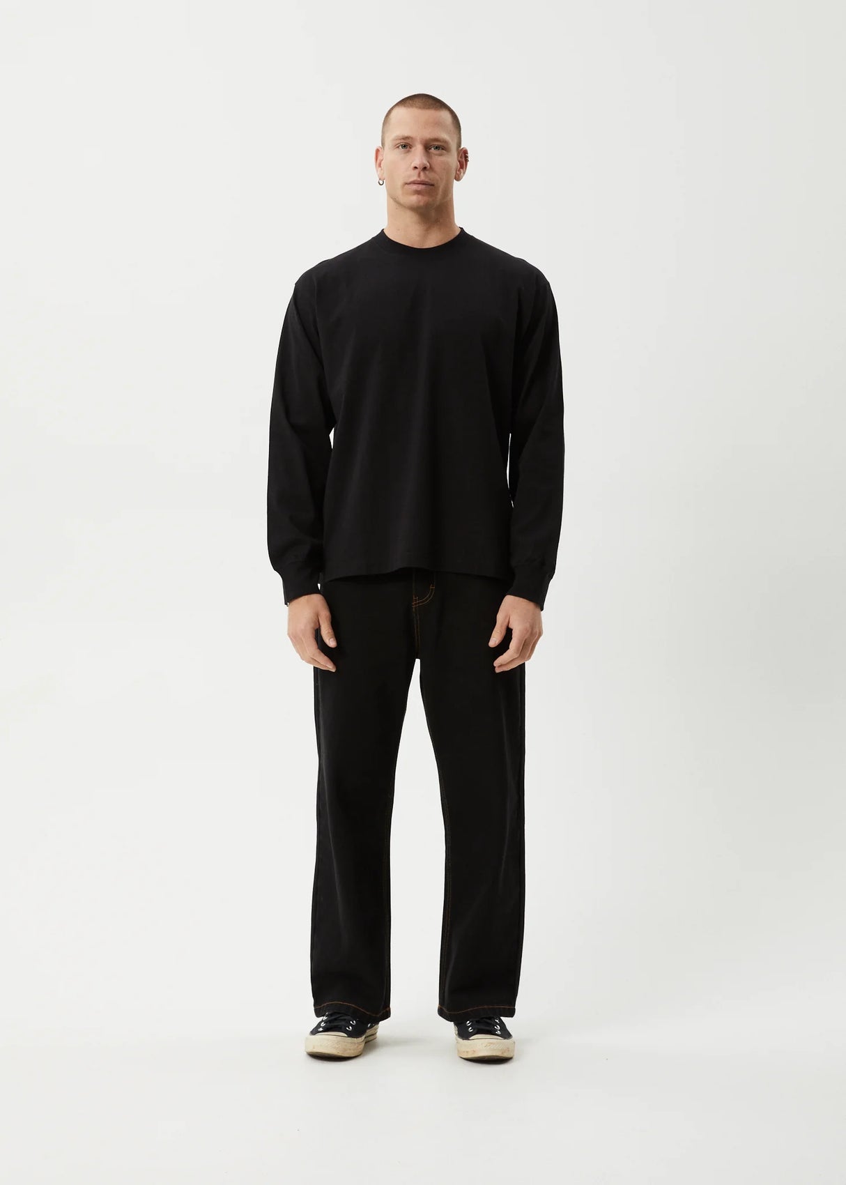 Afends Genesis Boxy Long Sleeve Tee