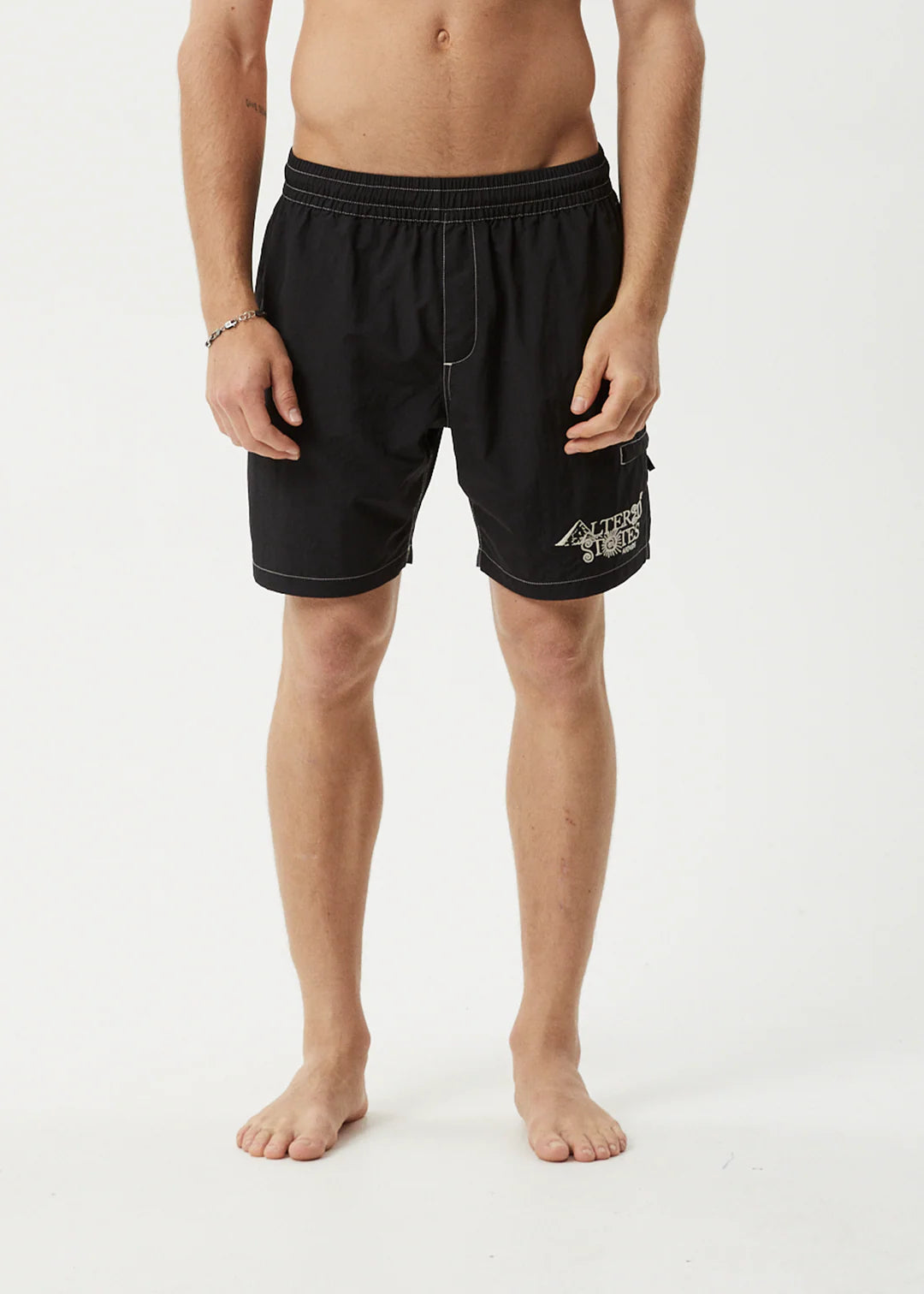 Afends Deep State Baywatch Swim Short 18"