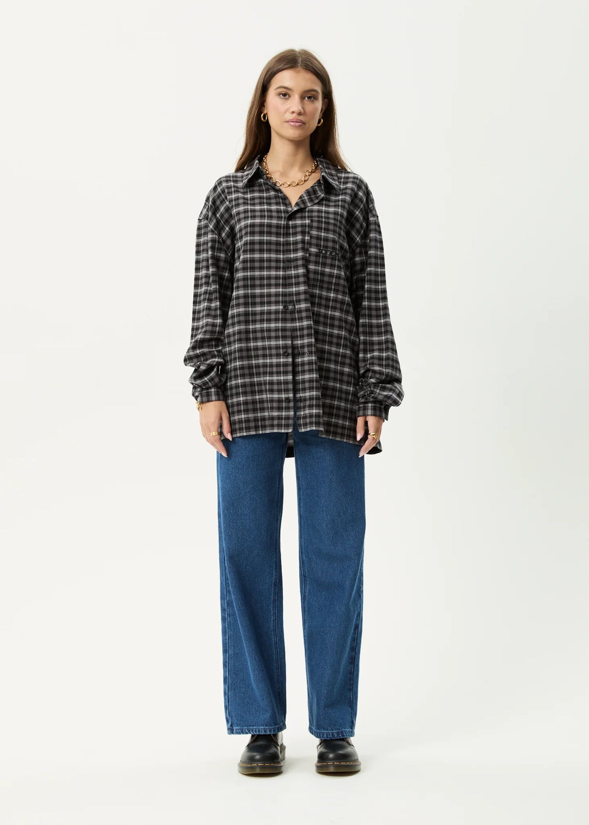 Afends Darkness Long Sleeve Shirt