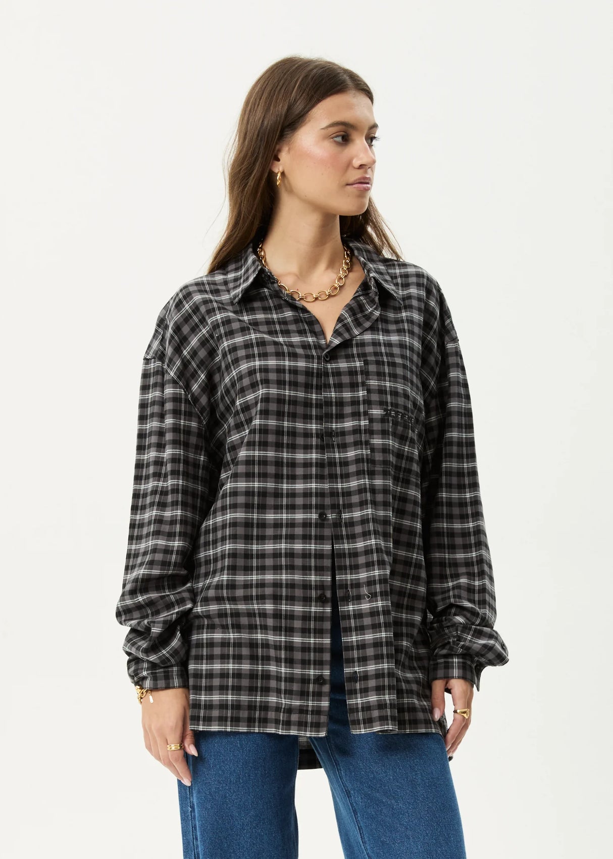 Afends Darkness Long Sleeve Shirt