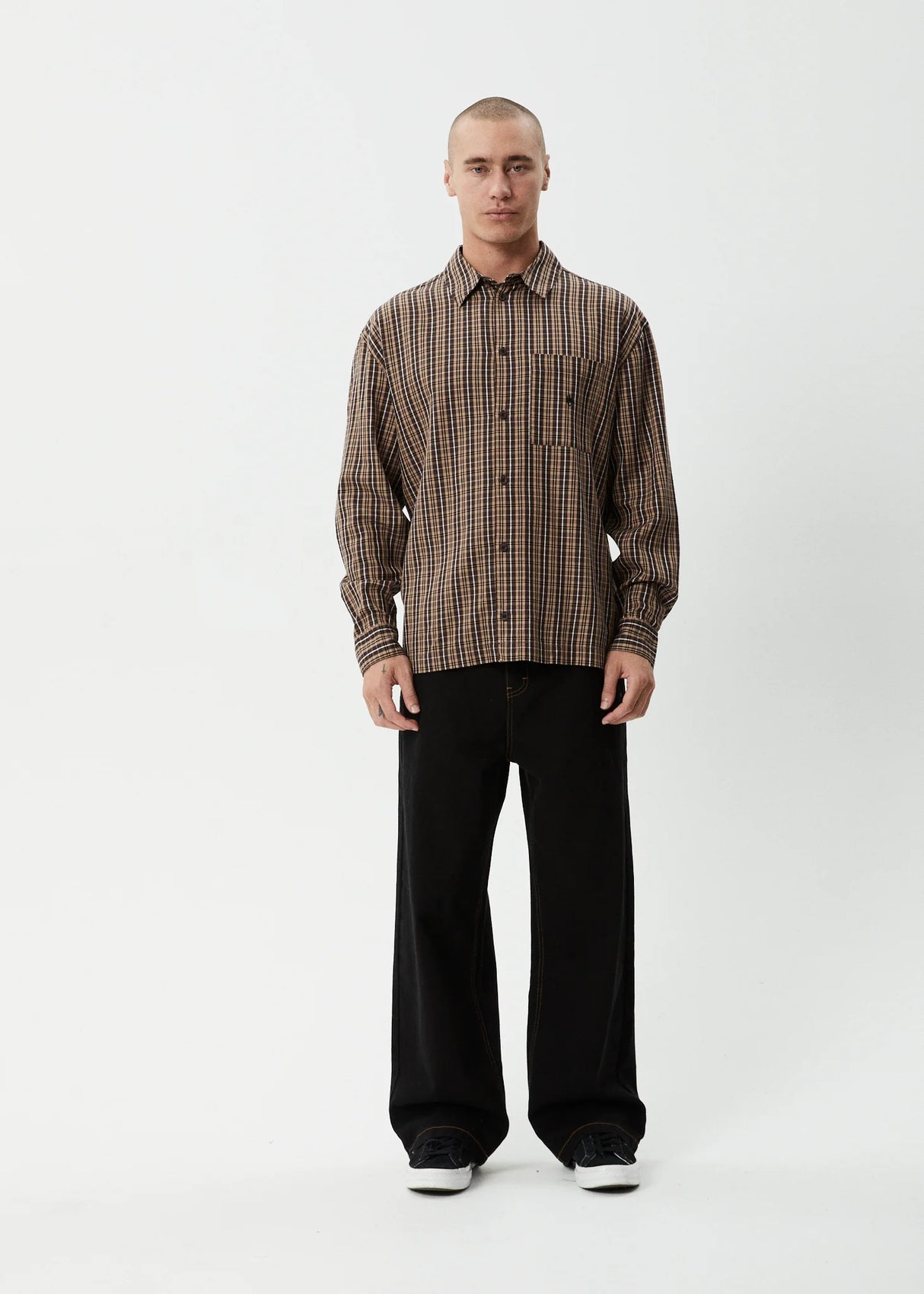 Afends Hometown Long Sleeve Shirt