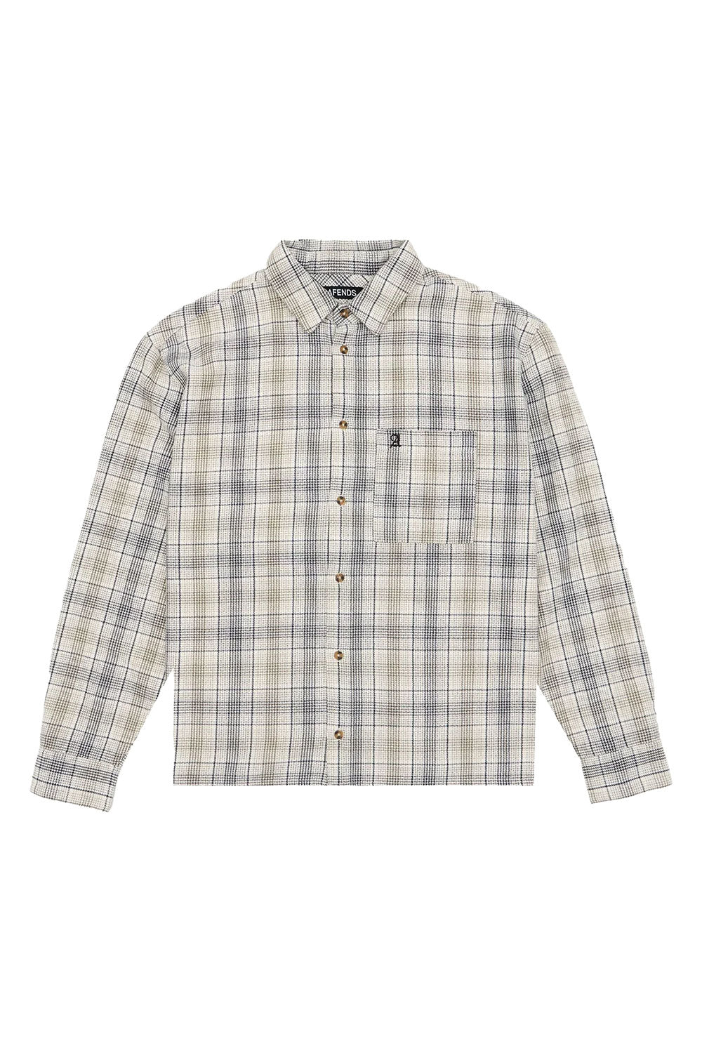 Afends Shelter Flannel Long Sleeve Shirt