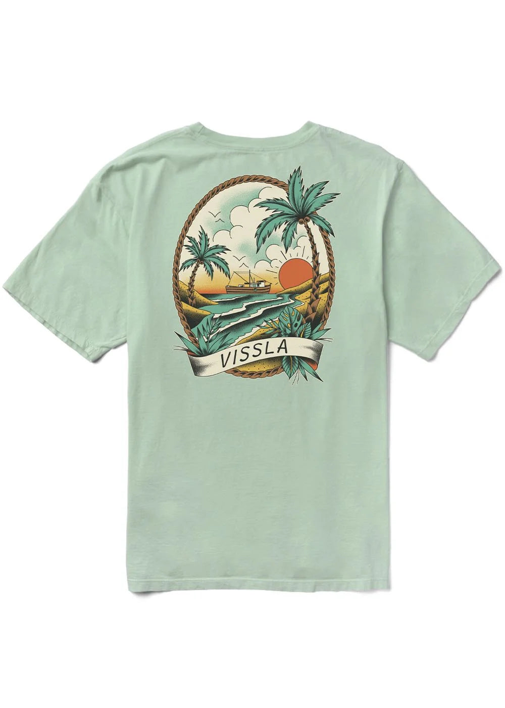 Vissla Captain Premium Organic Pocket T-Shirt