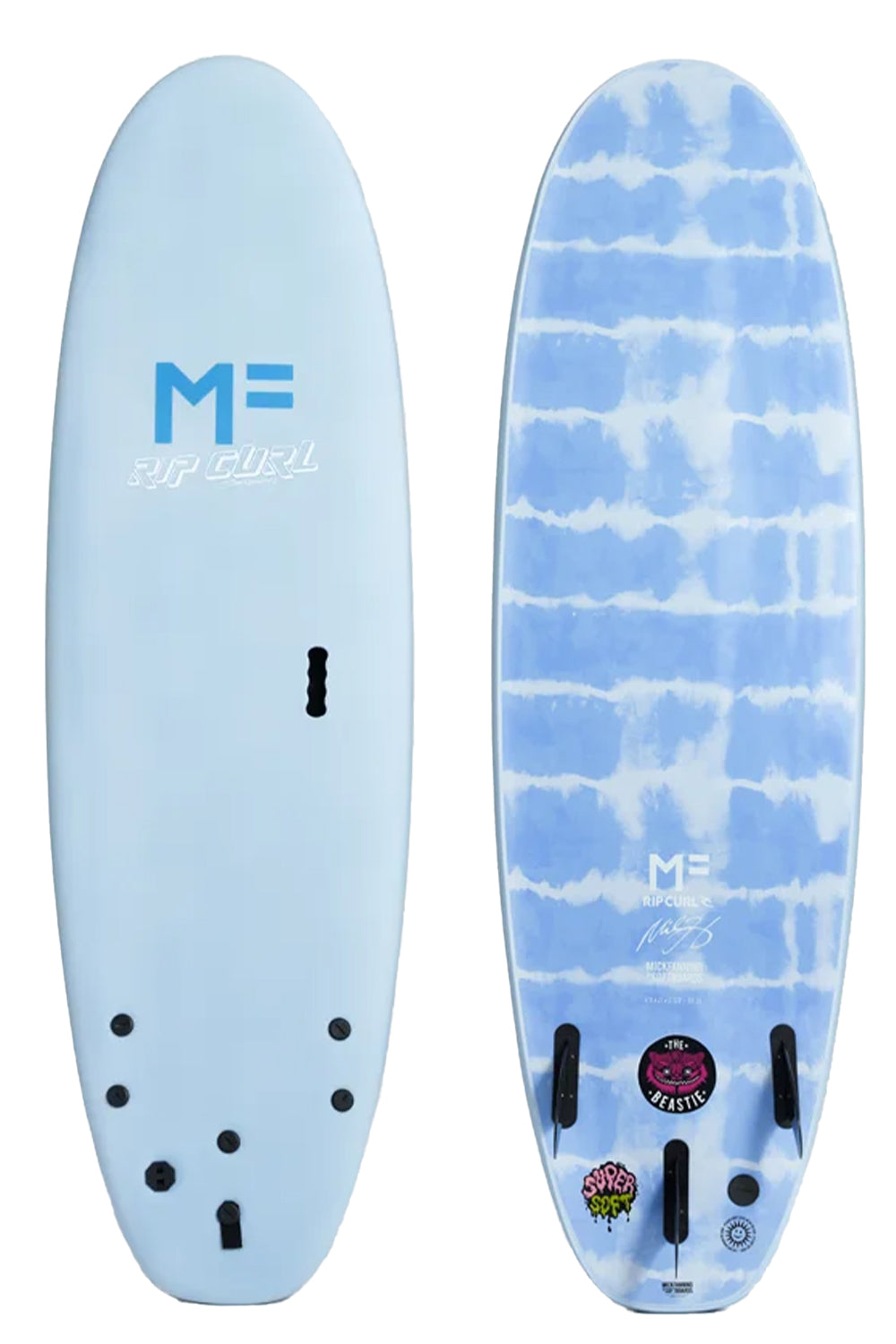 Mick Fanning Softboards x Rip Curl Super Soft Beastie Softboard - Comes With Fins