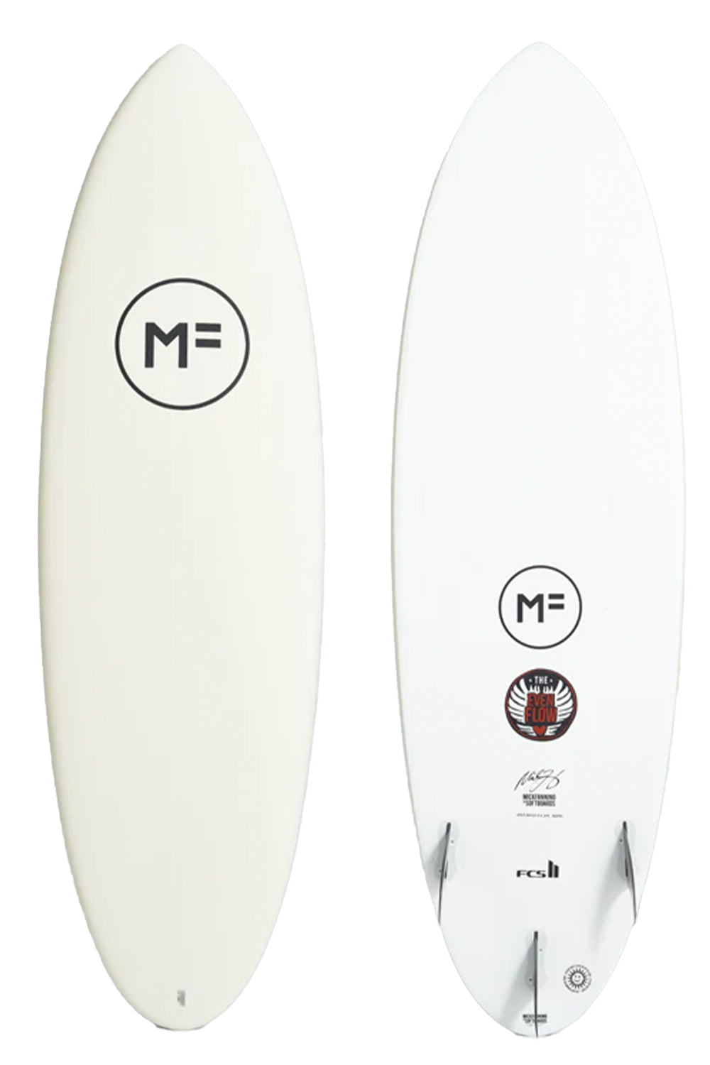 Mick Fanning MF Evenflow Softboard - Comes with Fins