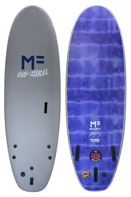 Mick Fanning Softboards x Rip Curl Super Soft Beastie Softboard - Comes With Fins