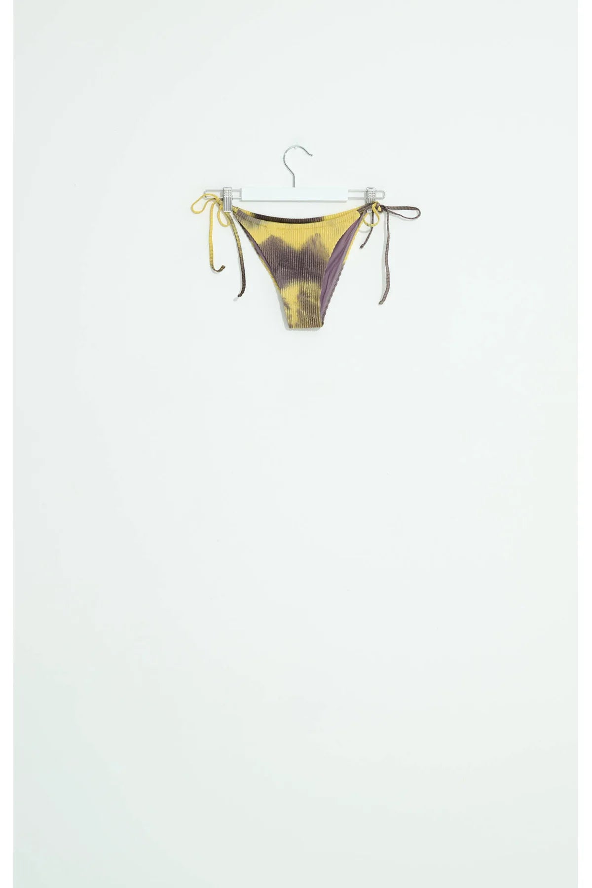 MISFIT Slow Focus Ruched Bikini Bottom - Chocolate