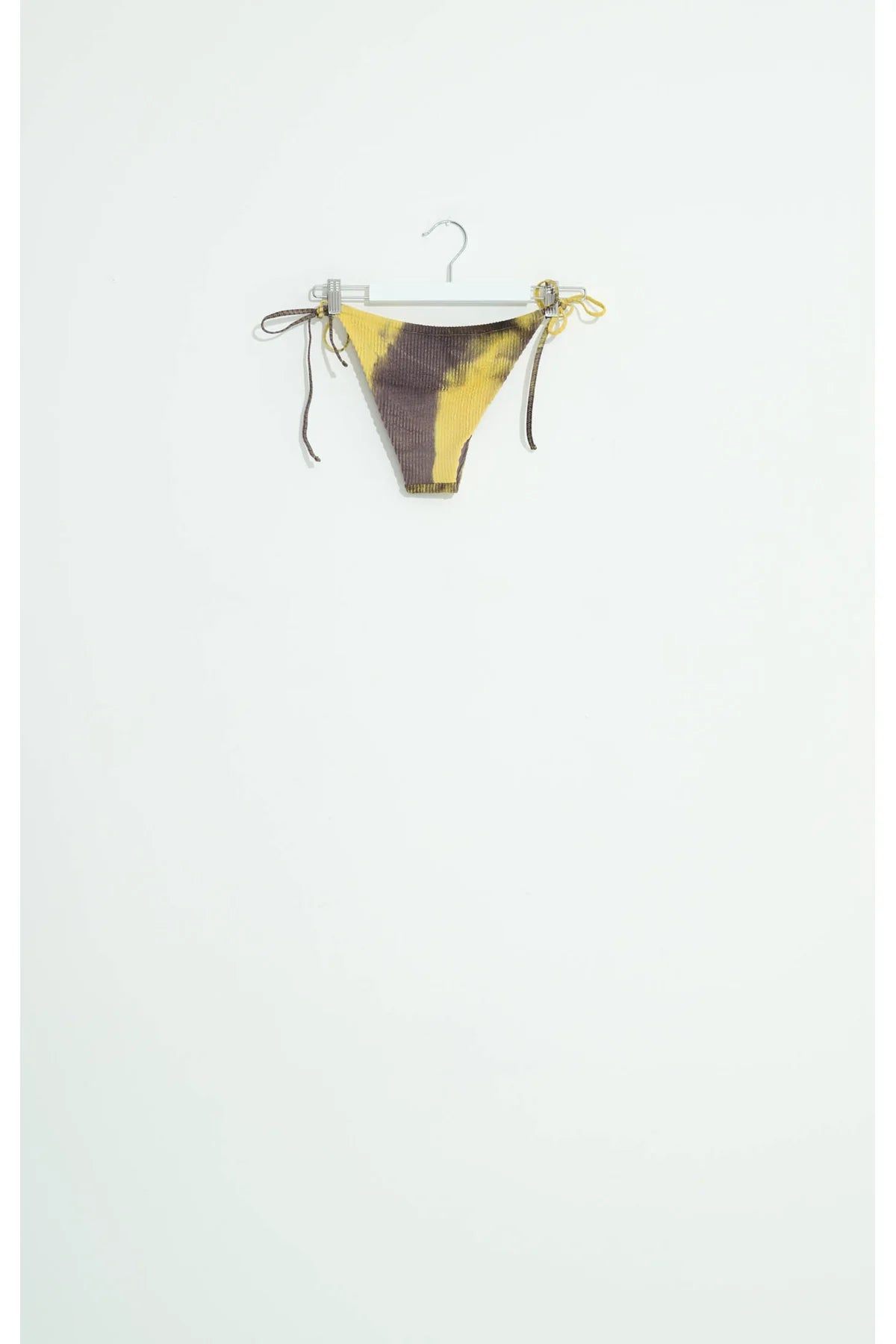 MISFIT Slow Focus Ruched Bikini Bottom - Chocolate