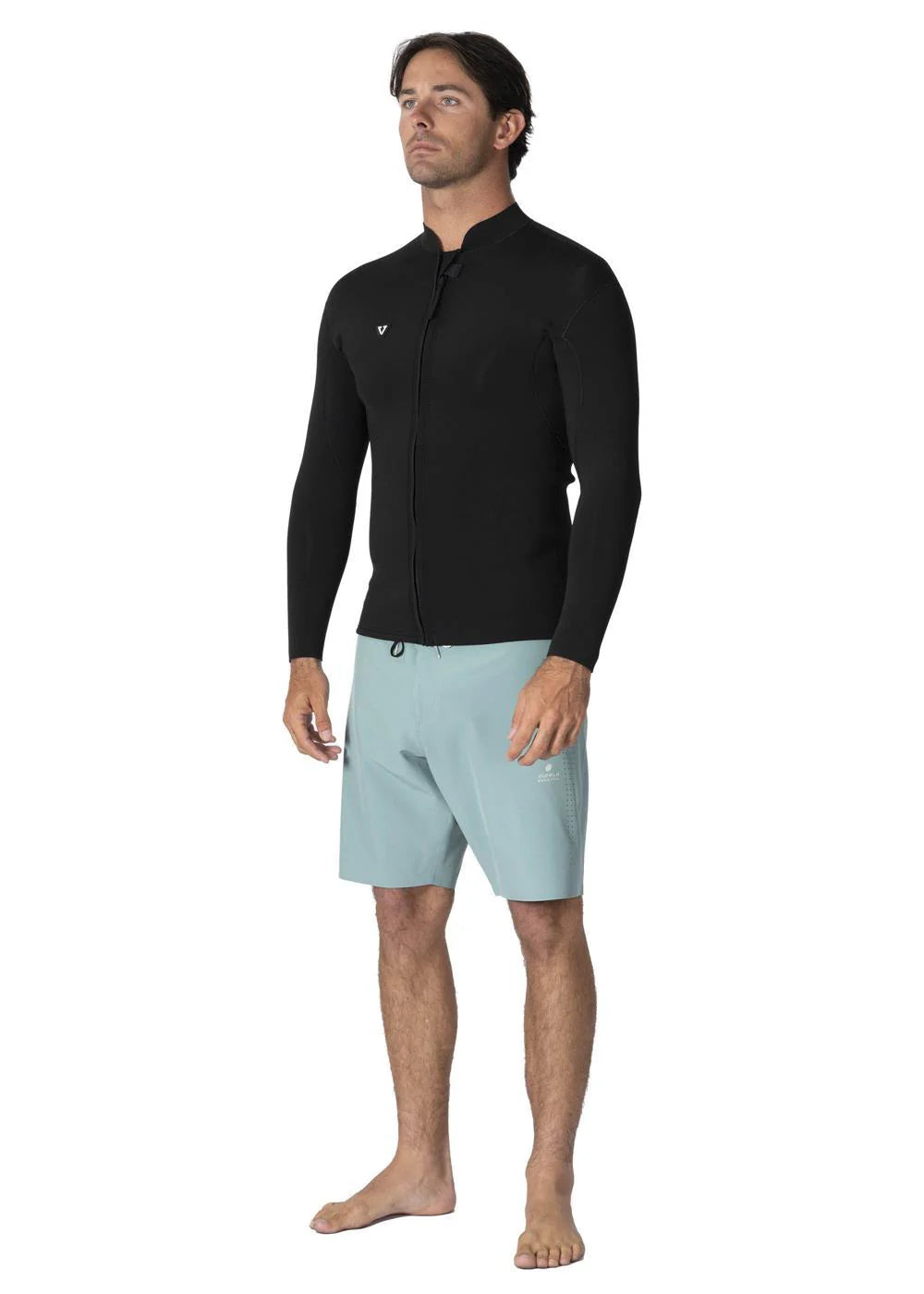 Vissla Mens Solid Sets 2mm Front Zip Jacket