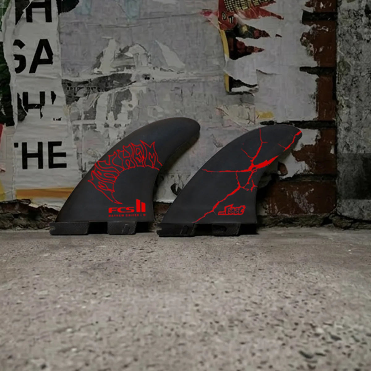FCS 2 Mayhem Driver PC Carbon Tri Fin Set