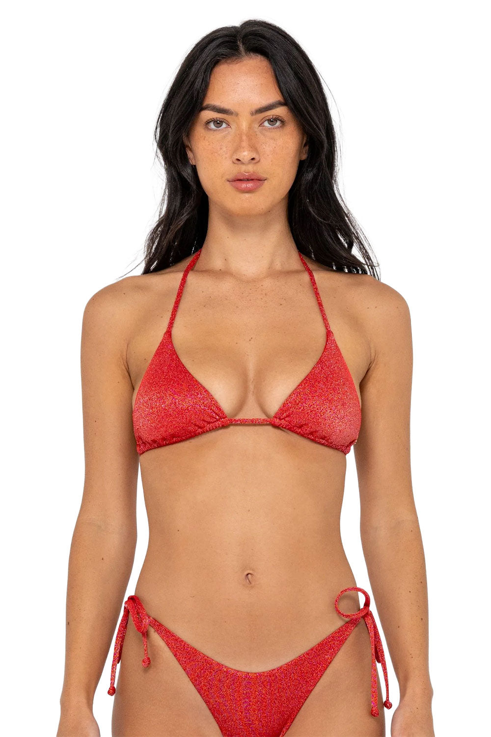 Rusty Shimmy Multiway Bikini Top