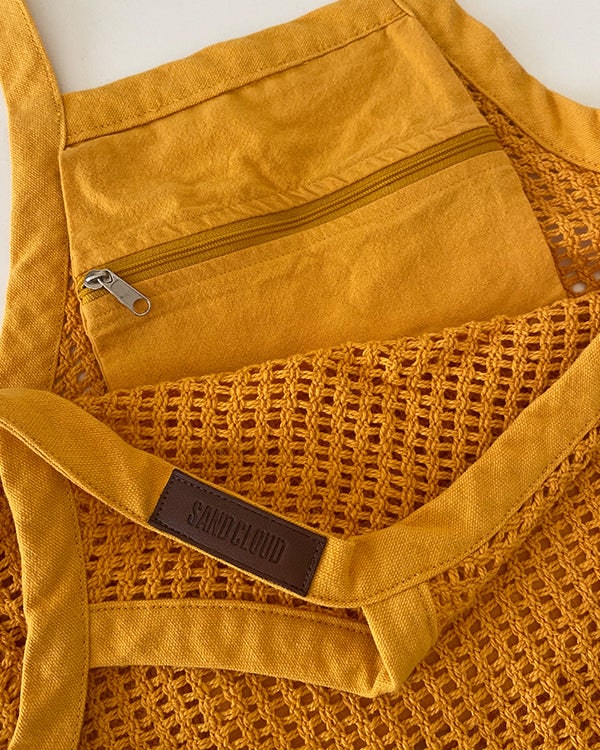 Sand Cloud Net Market Bag Navy