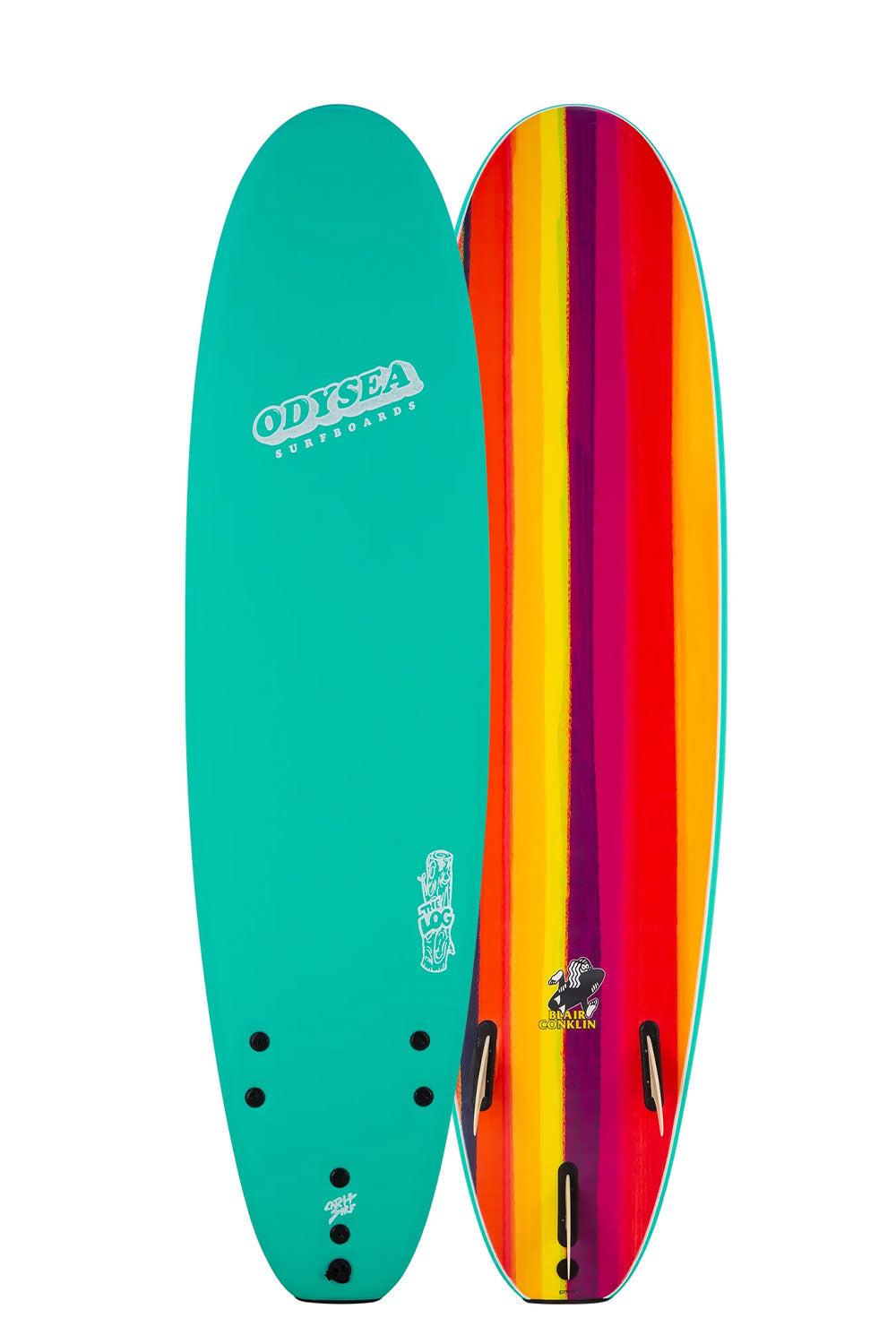 7'0 Catch Surf Odysea Log - Blair Conklin Turquoise 25