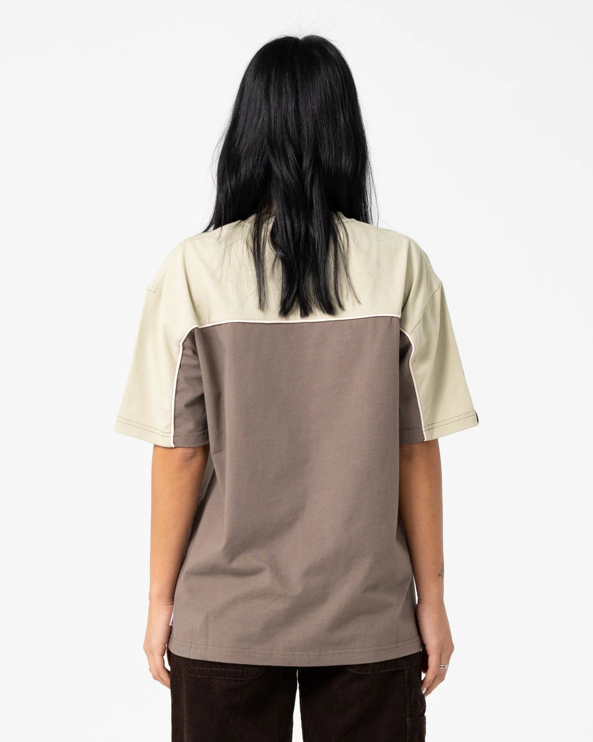 Rusty Womens Polar Popped Oversized Tee