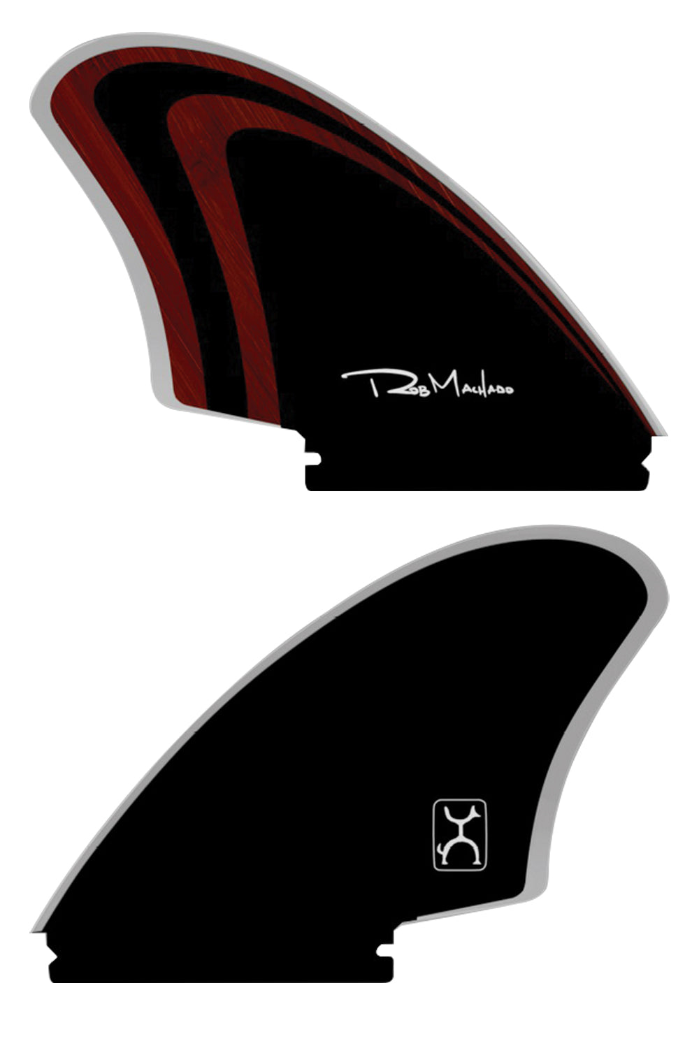 Firewire Rob Machado Twin Keel Fin Set - Single Tab