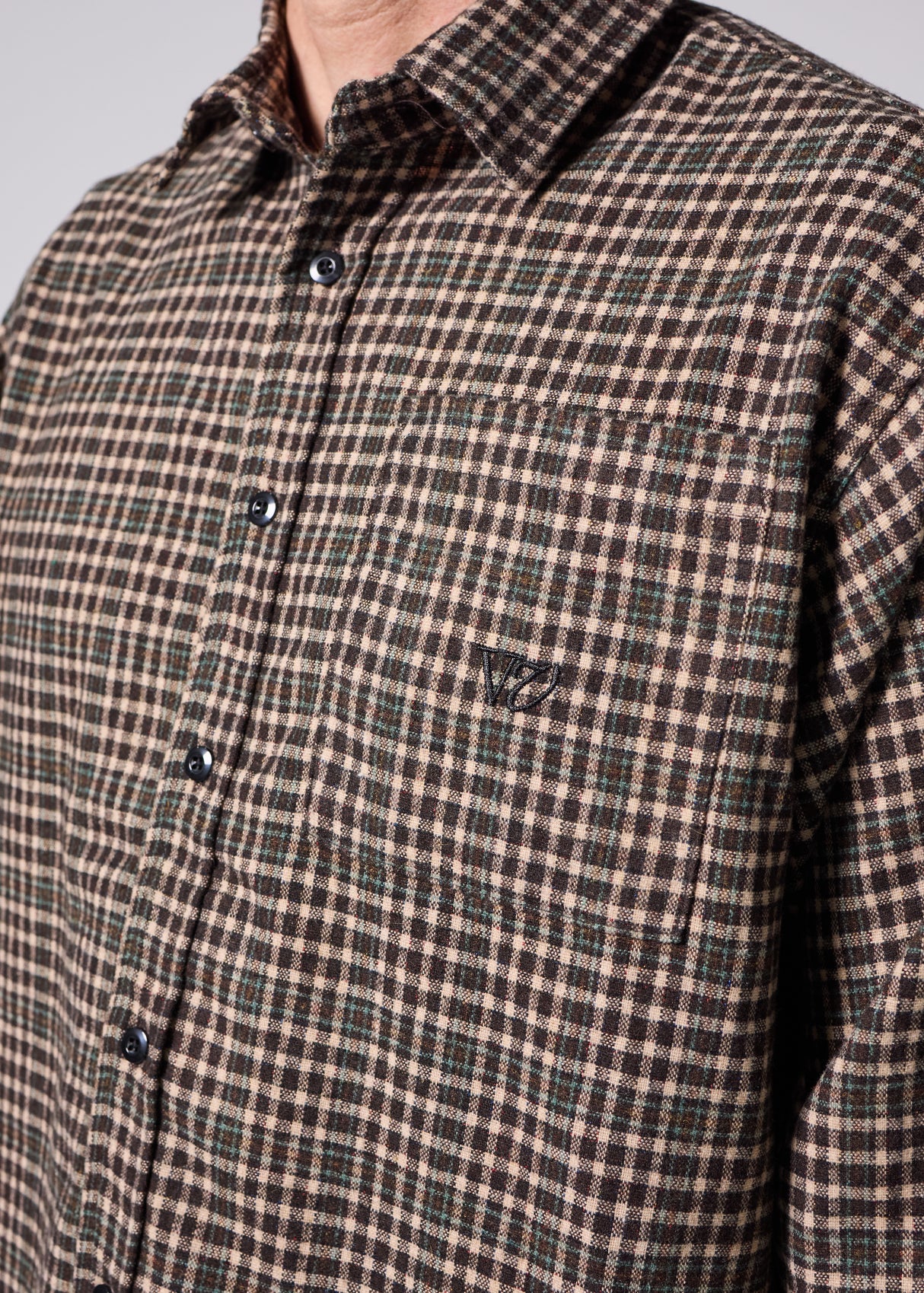 Rivvia Plaid Off Track Shirt