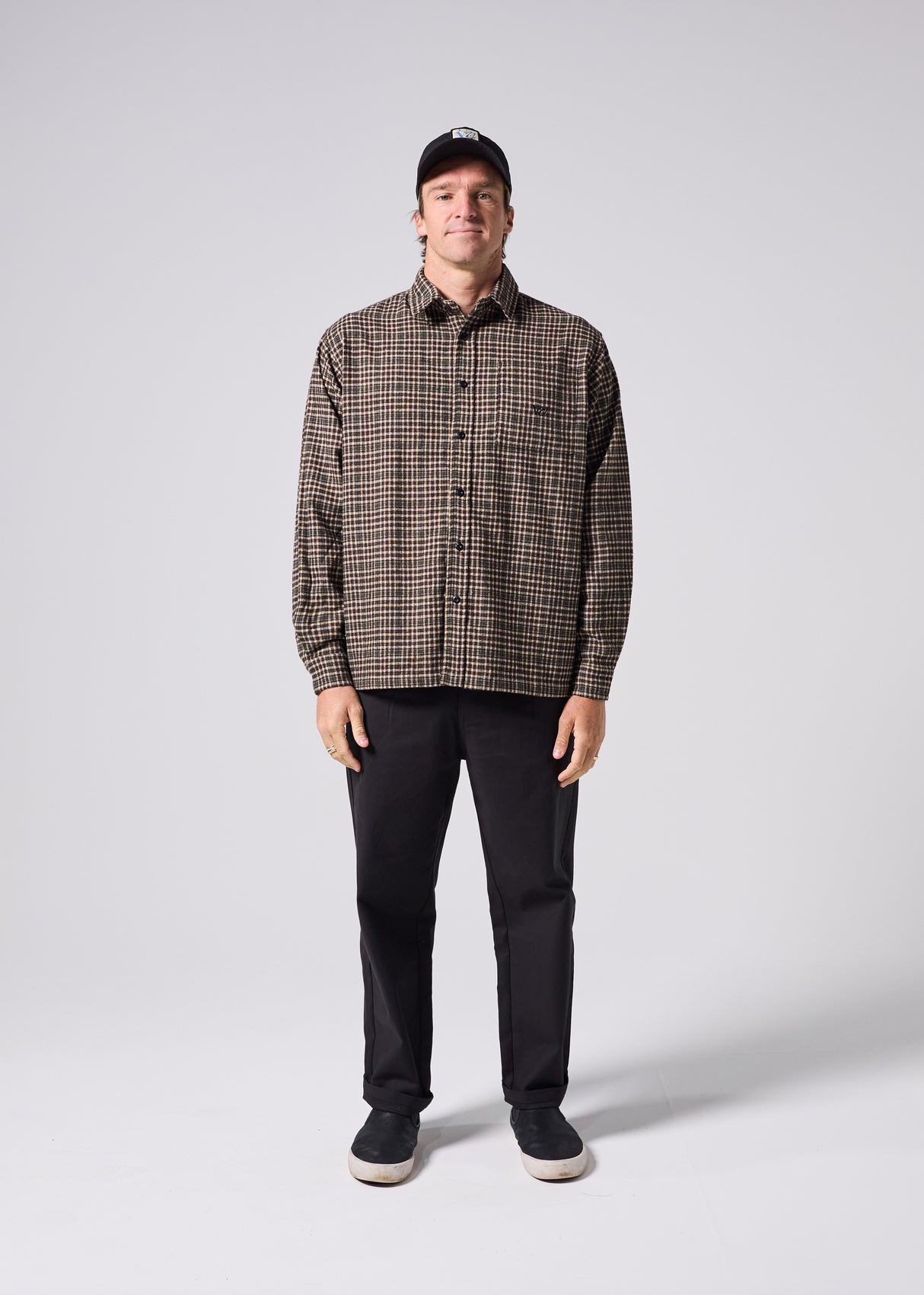 Rivvia Plaid Off Track Shirt