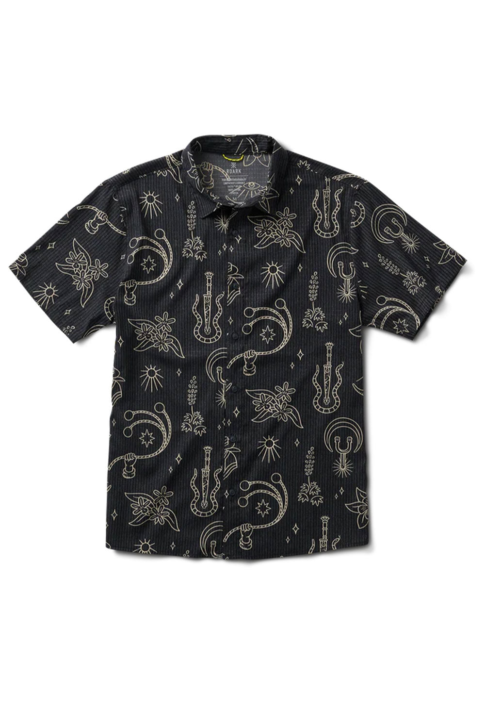 Roark Mens Bless Up Breathable Stretch Shirt