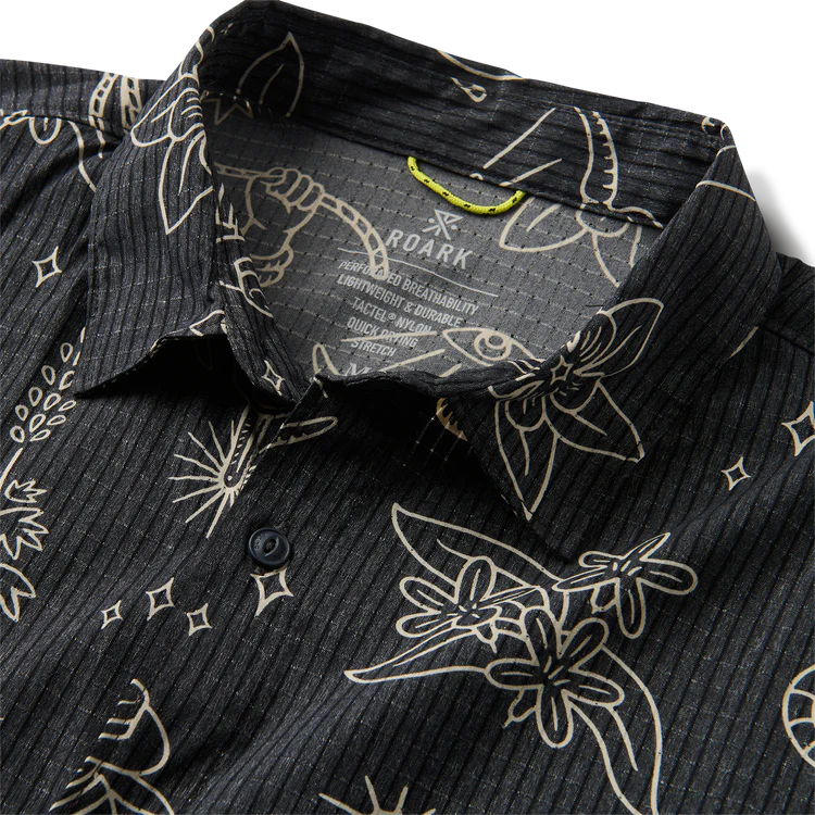 Roark Mens Bless Up Breathable Stretch Shirt