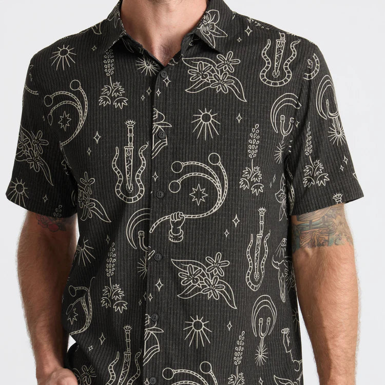 Roark Mens Bless Up Breathable Stretch Shirt