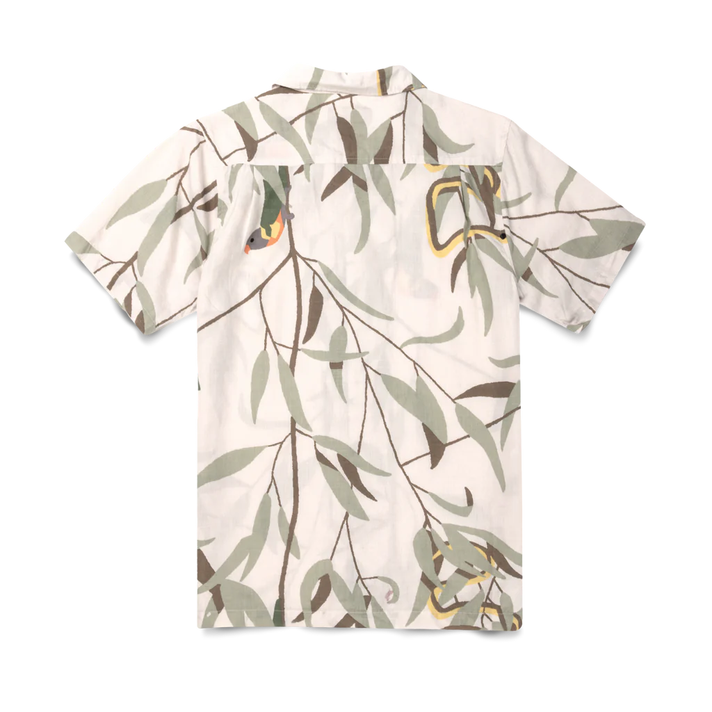 Roark Mens Gonzo Short Sleeve Button Up Shirt